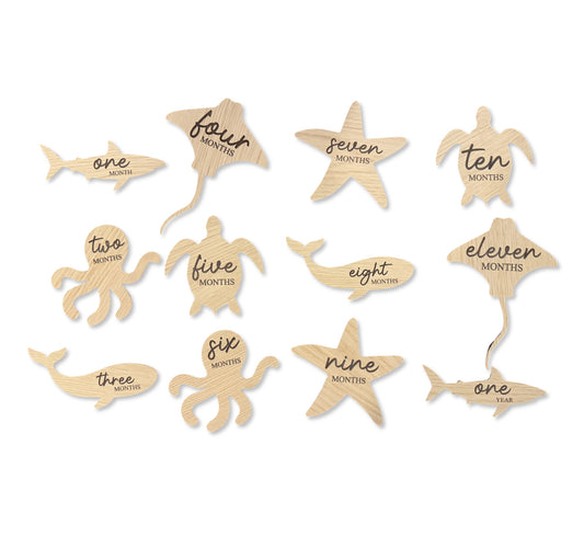 Sea Creature Milestone Set
