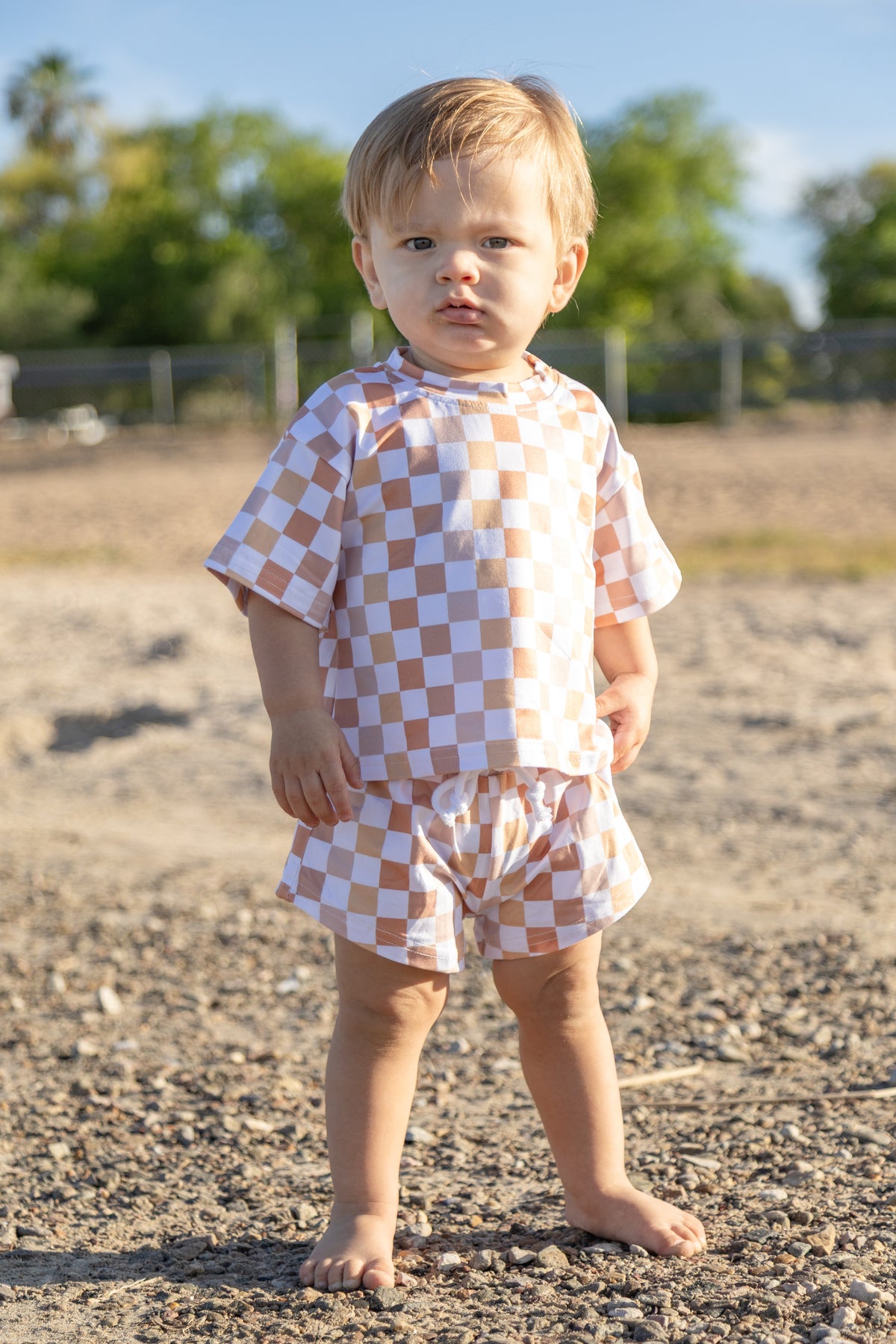 Boho Check Set