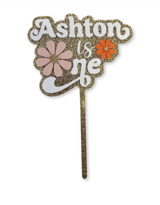 Groovy Daisy Cake Topper