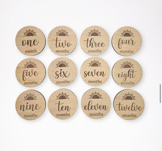 Sunny Days Milestones Set
